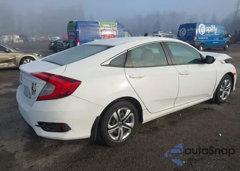 2016 Honda Civic Lx z USA, uszkodzony, nr VIN 19XFC2F59GE237006